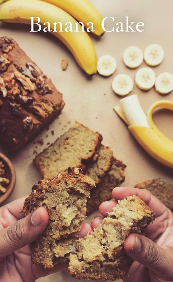 Banana Cake Making